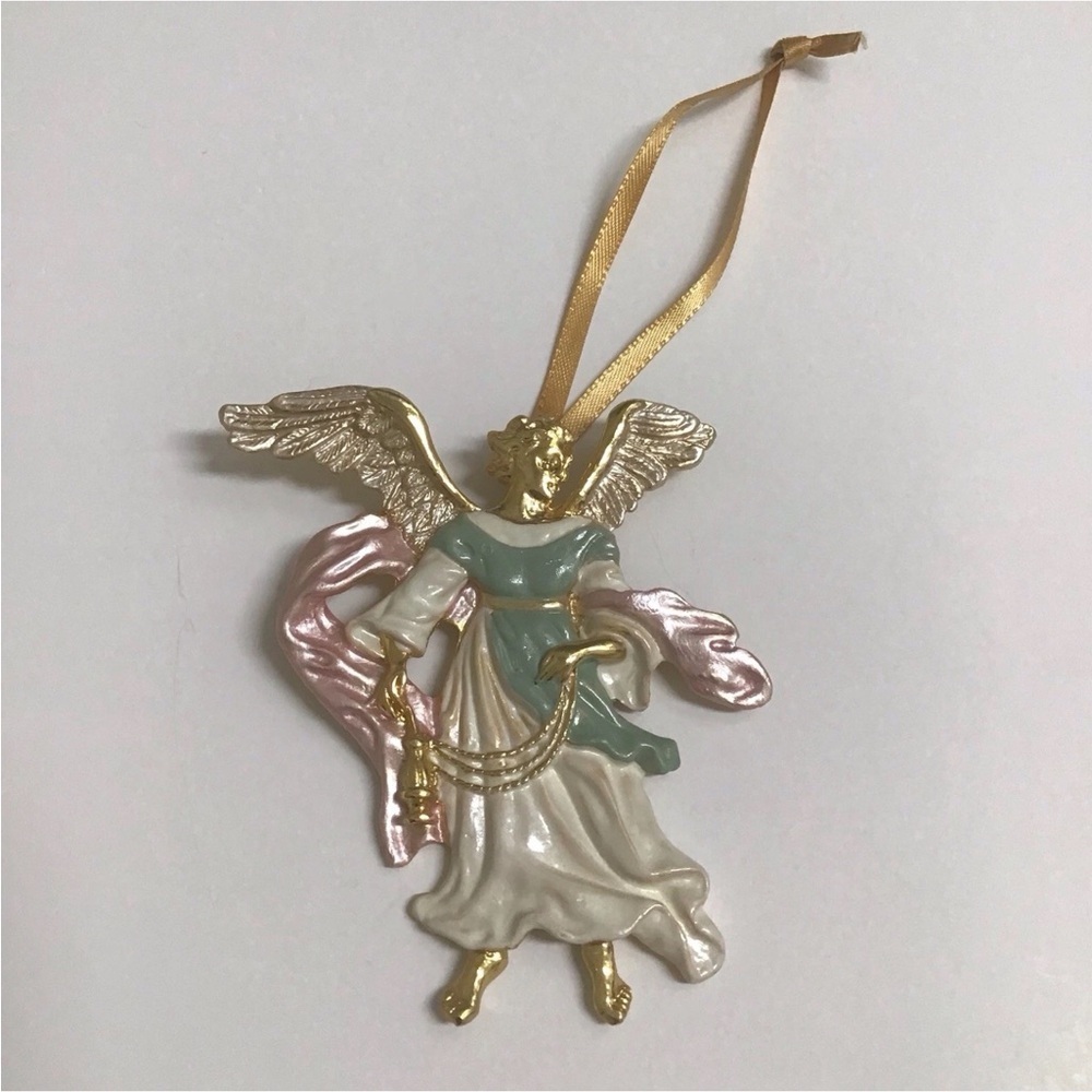 The Met New York Museum of Art 2018 Angel Christmas Tree Ornament Gold USA NEW - Picture 8 of 16